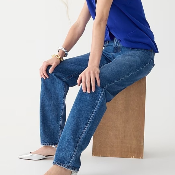 J crew Slouchy-straight jean in Turney wash - Picture 2 of 7